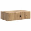 vidaXL Sieninis &scaron;oninis staliukas 59 x 34,5 x 17 cm Apdirbta mediena