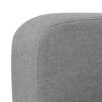 vidaXL Trivietė sofa, 180x65x76, šviesiai pilka