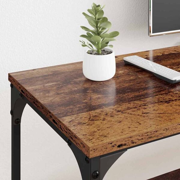 vidaXL Televizoriaus spintelė Senovinis medis 201 x 35 x 45 cm