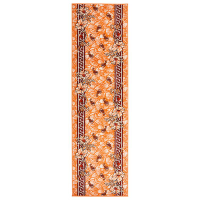vidaXL Kilimas-takelis, terakota spalvos, 100x450cm, BCF