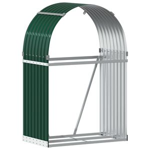 vidaXL Malkų stovas, žalias, 80x45x120cm, galvanizuotas plienas