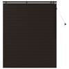 vidaXL Venecijos žaliuzės Tamsiai rudas 135 x 160 cm 35 mm