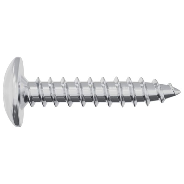 vidaXL Savaranki&scaron;kai įsukamas vienas 2 pcs Cinkuota 4 x 20 mm Plienas