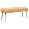 vidaXL suoliukas Paprastas Smėlio 110 x 40 x 46 cm Boucl&eacute;