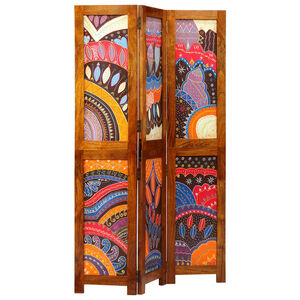 vidaXL Kambario pertvara Medus ruda 105 x 1,5 x 160 cm