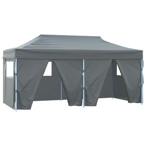 vidaXL &Scaron;ventės palapinė 291 x 580 x 315 cm Antracito Oksfordo audinys