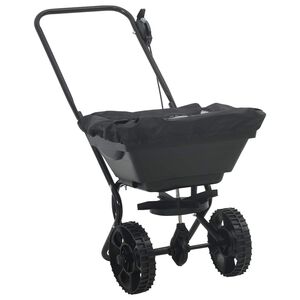 vidaXL Sėjamoji Juodas 82 x 46 x 75 cm PVC ir Plienas
