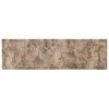 vidaXL Virtuvės kilimas Rudas betonas 150 x 45 cm 100% poliamidas
