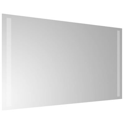vidaXL Vonios kambario LED veidrodis, 40x70cm