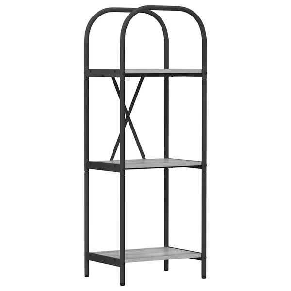 vidaXL Knygų lentyna Pilkas Sonoma 40 x 30 x 109 cm Apdirbta mediena