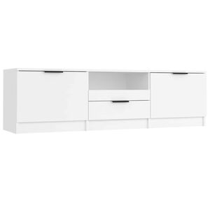 vidaXL TV spintelė, balta, 140x35x40 cm, inžinerinė mediena