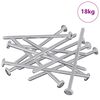 vidaXL Varžtas 800 vnt. Sidabro M6 x 120 mm Plienas