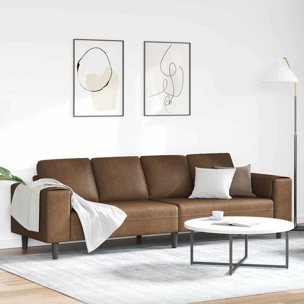 vidaXL Svetainės sofa Ruda 250 x 77 x 76 cm