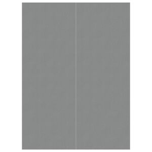 vidaXL Baseino paklotas, pilkas, 300x220cm, poliesterio geotekstilė