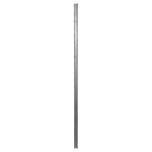 vidaXL Tvorelės stulpas 10 pcs Sidabro 200 cm Plienas