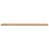 vidaXL Palangės, 2 vnt, 160x20x2 cm, neapdorotas ąžuolo medienos