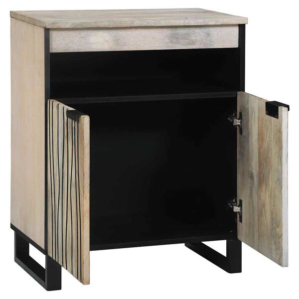 vidaXL Medijų saugojimo spintelės ir stelažai Balta ir juoda