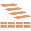 vidaXL Laiptų pakopos 12 vnt. 70 x 30 x 2 cm Lakas Kietas bukas medis