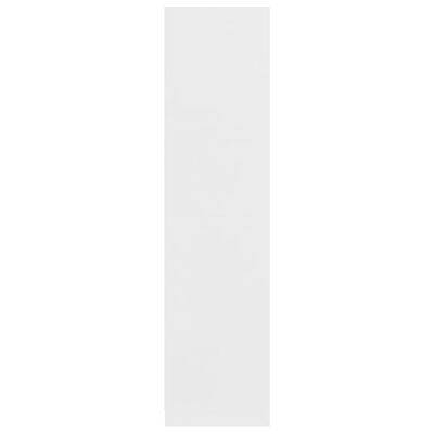 vidaXL Drabužių spinta, baltos spalvos, 100x50x200cm, MDP