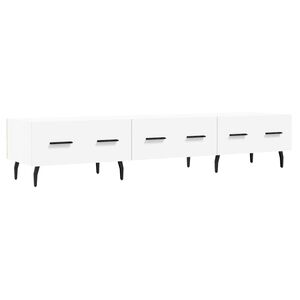 vidaXL Televizoriaus spintelė, balta, 150x36x30cm, apdirbta mediena