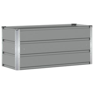 vidaXL Lovelis &Scaron;viesiai pilka 100 x 40 x 45 cm Plienas
