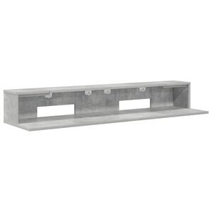 vidaXL Studijos stalas Betono pilka 152 x 36 x 19,5 cm