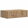 vidaXL Sieninis &scaron;oninis staliukas 59 x 34,5 x 17 cm Apdirbta mediena