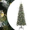 vidaXL Dirbtinė Kalėdų eglutė Žalia 240 cm PVC, plastikas ir plienas