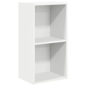 vidaXL knygų lentyna Balta 40x30x76,5 cm Inžinierinė mediena