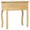 vidaXL Konsolinis staliukas Corona, 73x35x73cm, pušies masyvas