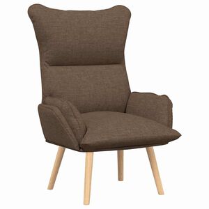 vidaXL krėslas Ruda 69 x 74 x 93 cm Audinys ir Fanera
