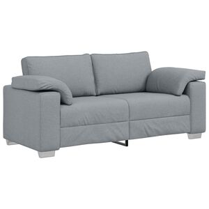 vidaXL Sofa &Scaron;viesiai pilka 180 x 80 x 82 cm audinys