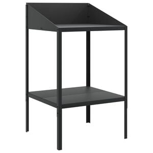 vidaXL Augalų stovas, antracito, 56,5x54,5x100cm, plienas