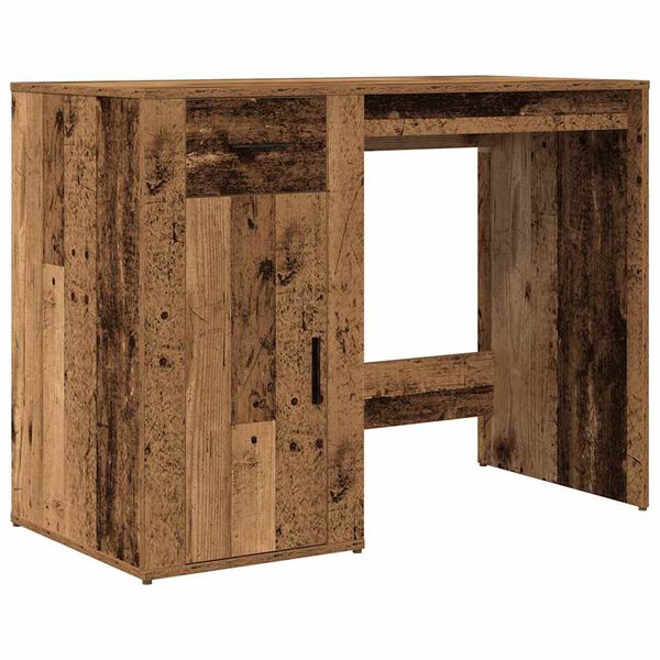 vidaXL Rašomasis stalas Old Wood 100x49x75 cm Inžinierinė mediena