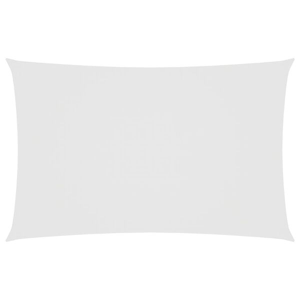 vidaXL Uždanga nuo saulės, balta, 5x8m, oksfordo audinys, stačiakampė
