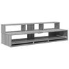 vidaXL Studijos stalas Pilka Sonoma 110 x 42,5 x 36 cm