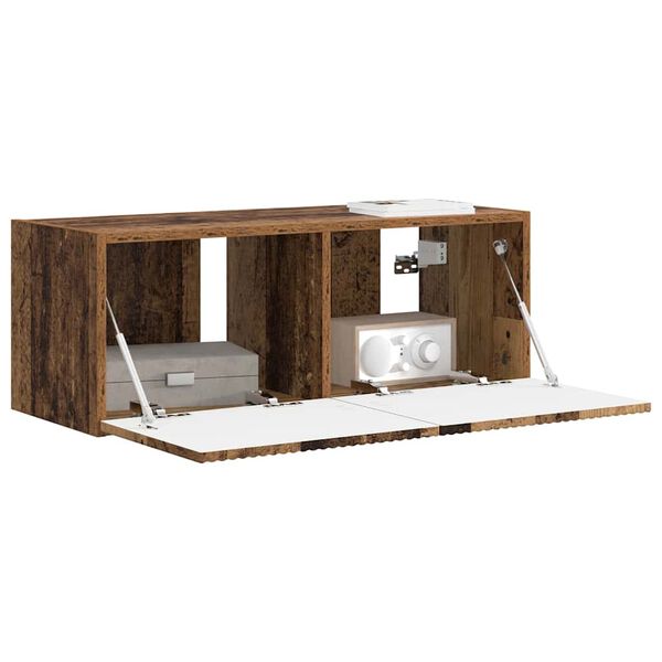 vidaXL TV sieninė spintelė Senovinis medis 60 x 31 x 29.5 cm