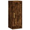 vidaXL Sieninė spintelė, dūminio ąžuolo, 34,5x34x90cm, mediena