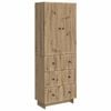 vidaXL Spintelė 2 pcs 66 x 34,5 x 90 cm Apdirbta mediena