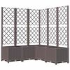 vidaXL Sodas Ruda 120 x 120 x 136 cm