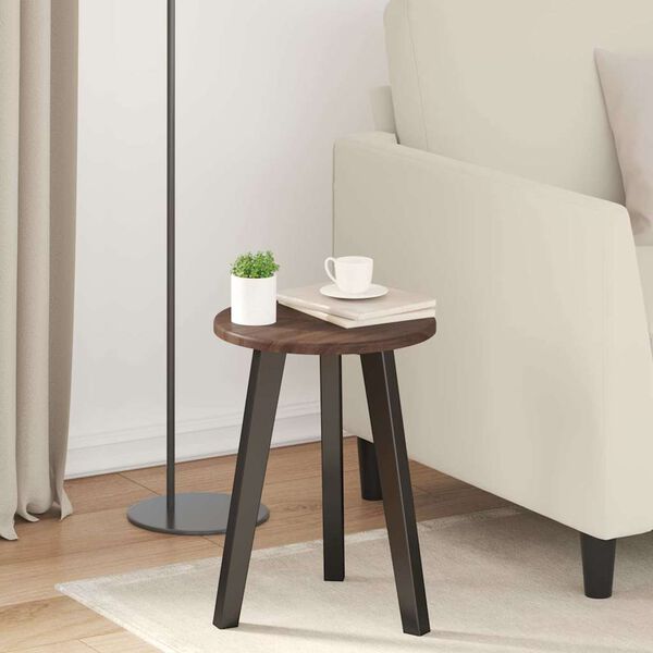 vidaXL Stalo viršus ruda ąžuolo 30 x 30 x 1,5 cm Apdirbta mediena