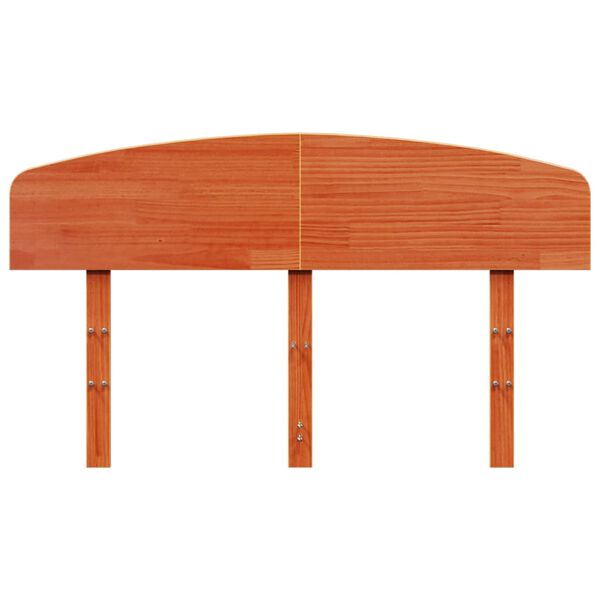 vidaXL Galvūgalis, va&scaron;ko rudos spalvos, 120cm, pu&scaron;ies medienos masyvas