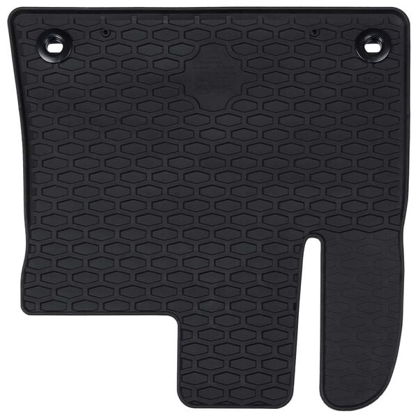 vidaXL Automobilių kilimėlis 4 pcs Juoda Guma