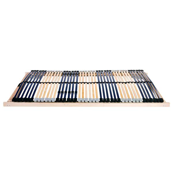 vidaXL Lamelinis lovos pagrindas Ruda 140 x 190 cm Kietas bukas medis