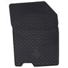 vidaXL Automobilių kilimėlis 4 pcs Juoda tinka Suzuki VITARA 2015-