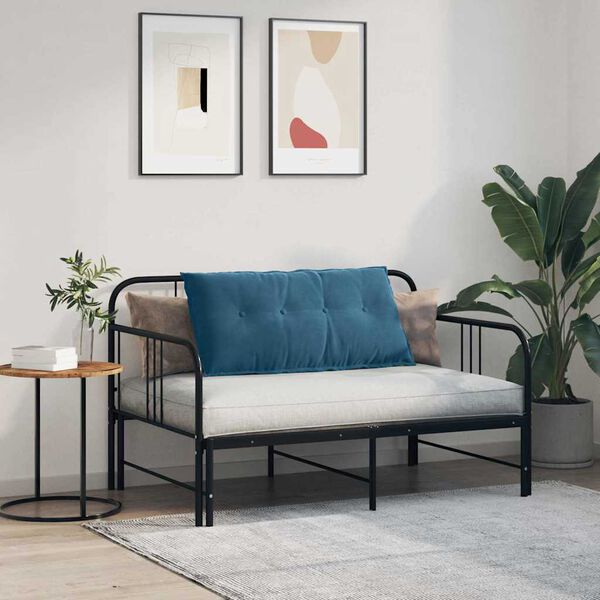 vidaXL Apsaugos Pagalvė Mėlyna 100 x 50 cm Kordūrinis audinys