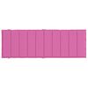 vidaXL Saulės gulto čiužinukas, rožinės spalvos, oksfordo audinys