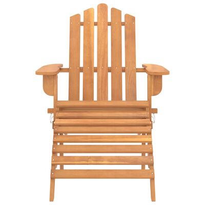 vidaXL Sodo Adirondack kėdė su pakoja, akacijos medienos masyvas