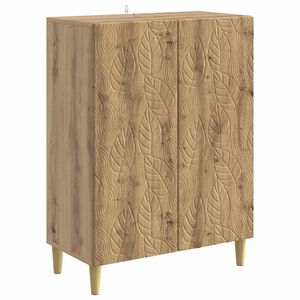 vidaXL Kabalas Artisano ąžuolo 66 x 34,5 x 90 cm Apdirbta mediena