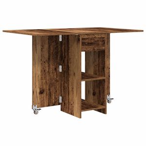 vidaXL Valgomojo stalas 115 x 70 x 75 cm Apdirbta mediena